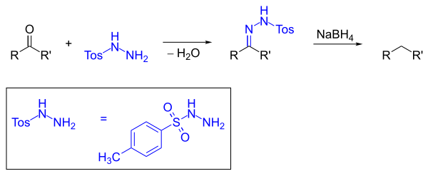 Tosylhydrazon-Reaktion