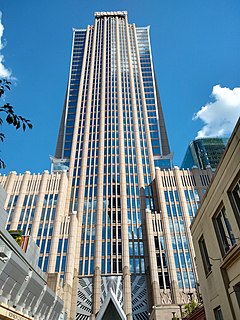 Truist Center Truist headquarters and 47-story skyscraper in downtown Charlotte, North Carolina