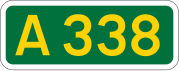 A338 Schild