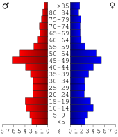 Bevolkingspiramide Jefferson County