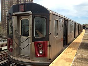 A New York-i metró 5. vonalának metszete szemléltető kép