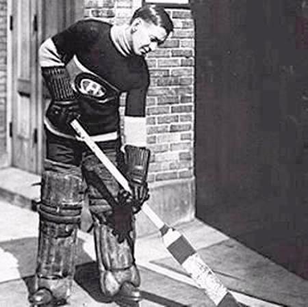 Georges Vézina with the Canadiens early in his career