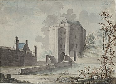 The Halle Gate in 1786