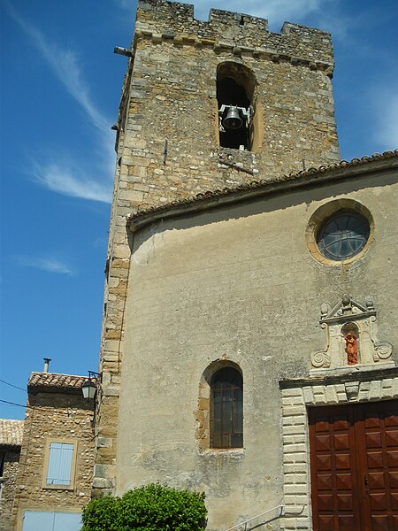 File:Villedieu - église.JPG