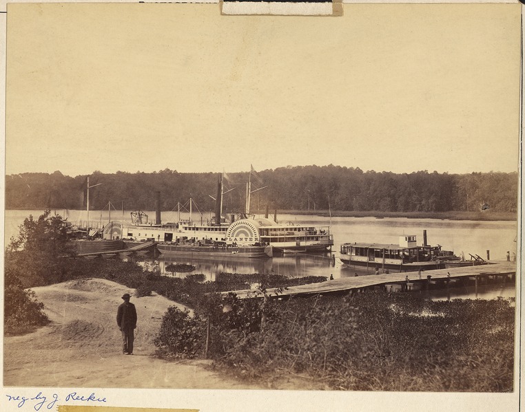File:Virginia, Appomattox Landing, Medical Supply Boat - NARA - 533346.tif