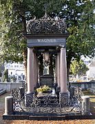 Grab Otto Wagners und seiner Familie auf dem Hietzinger Friedhof