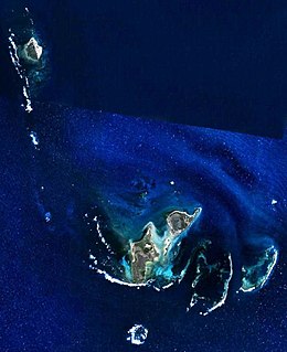 Wallabi Group Islands in Western Australia