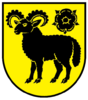 Former municipal coat of arms of Rosna