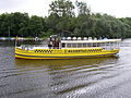 Water taxi on River Havel in Potsdam / Germany