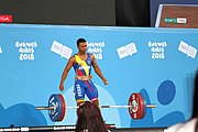 Deutsch: Gewichtheben bei den Olympischen Jugendspielen 2018; Tag 2, 10. Oktober 2018; Jungen 62 kg English: Weightlifting at the 2018 Summer Youth Olympics at 8 October 2018 – Boys' 62 kg