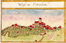 Weil im Schönbuch 1683/1685 im Kieserschen Forstlagerbuch