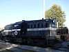 A preserved Whitcomb 65-DE-19A diesel-electric locomotive built in 1944 for the USATC