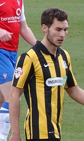 Atkinson playing for Southend United in 2014 Will Atkinson 08-02-2014 2.jpg