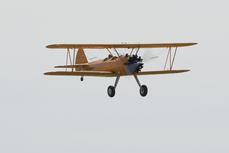 File:Wings of the North Museum Grand Opening - Bush Stearman - May 2016 (26971410372).jpg