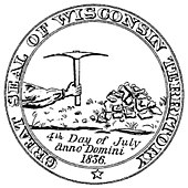 Territorial seal of Wisconsin Territory