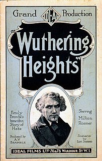 <i>Wuthering Heights</i> (1920 film) 1920 film