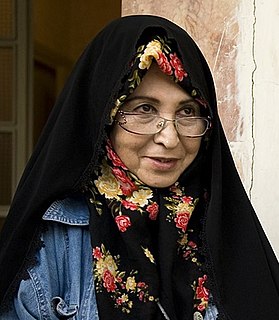 Zahra Rahnavard Iranian academic and politician