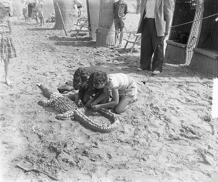 File:Zandbouwwedstrijd te Zandvoort, Bestanddeelnr 905-8832.jpg