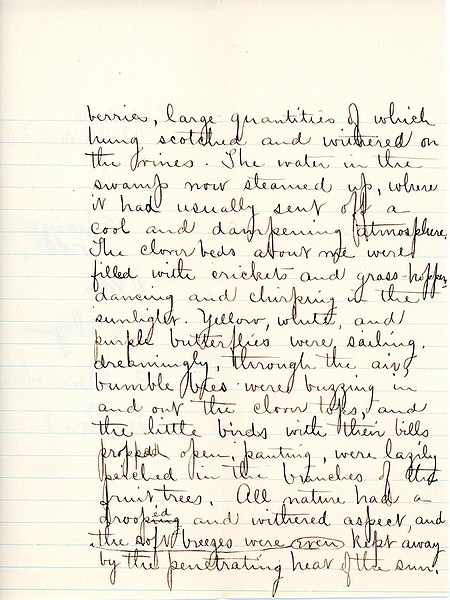 File:"A Hot day in Summer" essay, resubmitted for English III by Sarah (Sallie) M. Field, Abbot Academy, class of 1904 - DPLA - c47341ff34ff0445e0480d8af6846504 (page 2).jpg