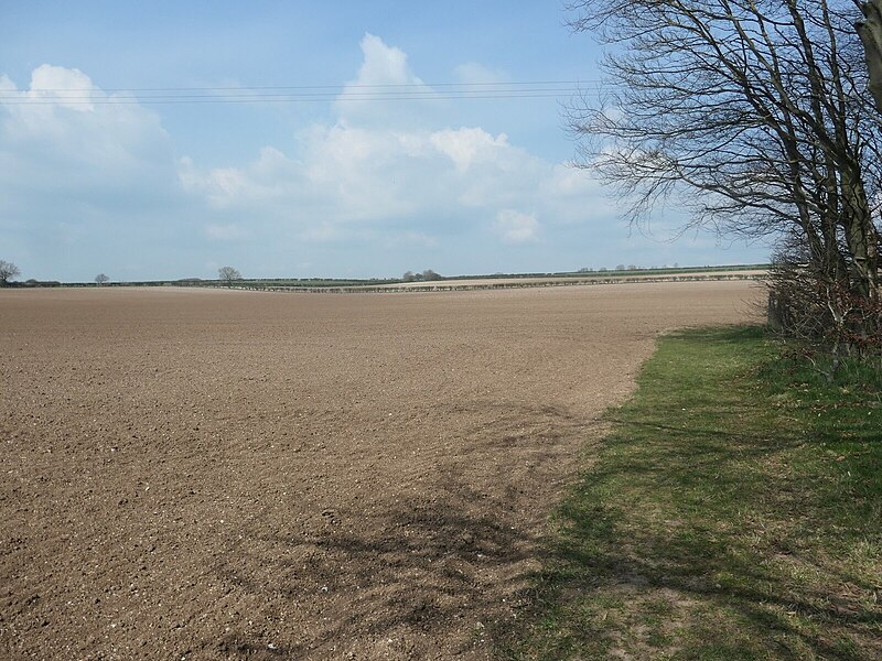 File:"The waymarked bridleway which skirts the farm" (geograph 6835794).jpg