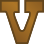 "V" device, brass.svg