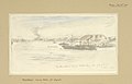 'mauretania', Leaving Mudros for England, 7pm, July 23rd 1915 Art.IWMART4406.jpg