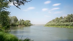 Река Иртыш в Актогайском районе