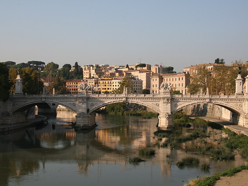 File:0 Ponte Vittorio Emanuele II - Rome (1).jpg