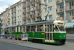 Tramvaj Konstal 102Na v Poznani