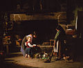 "1878_William_Henry_Lippincott_Breton_Children_Feeding_Rabbits.jpg" by User:Achim Raschka