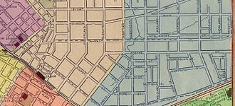 1883 map showing Foster Street, before Edgewood Avenue existed 1883 Atlanta map showing Foster Street.JPG