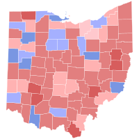 1914 United States Senate election in Ohio results map by county.svg