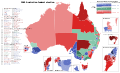 Winning margin by electorate for the 1961 Australian federal election.