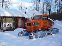 Restored Tucker Sno-Cat