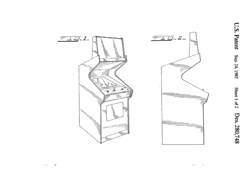 File:1983 Arcade cabinet patent 1.png