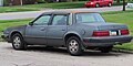 1985 Pontiac 6000 Sedan, rear left view