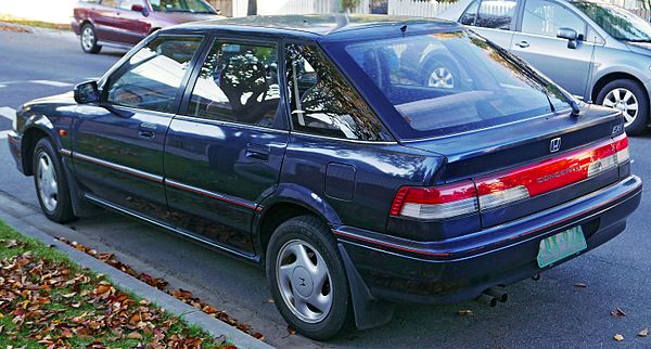 Honda Concerto liftback (Australia; facelift)