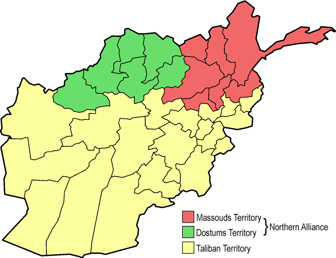 جنگ داخلی افغانستان (۲۰۰۱–۱۹۹۶)