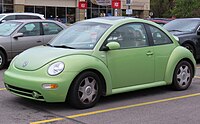 2001 Volkswagen New Beetle GLS hatchback (US; pre-facelift)
