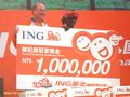 Kenyan marathon runner Luke Kibet is the Champion at 2005 & 2006 ING Taipei International Marathon.