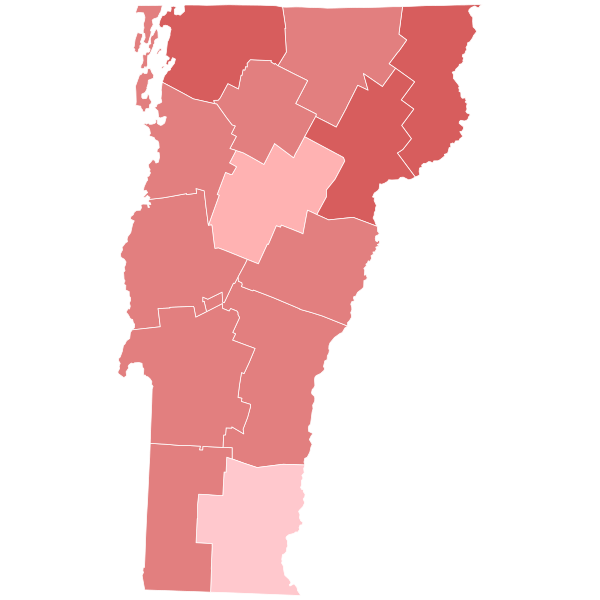 File:2008 Vermont gubernatorial election results map by county.svg