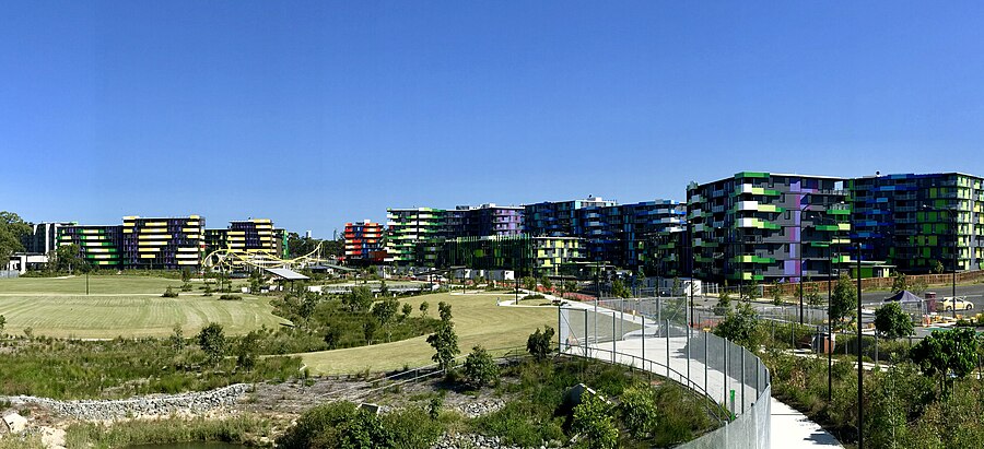 The Athletes Village for the 2018 Commonwealth Games 2018 Commonwealth Games Village, Gold Coast.jpg