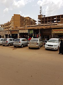 Una foto della città di Souq Al Arabic Khartoum