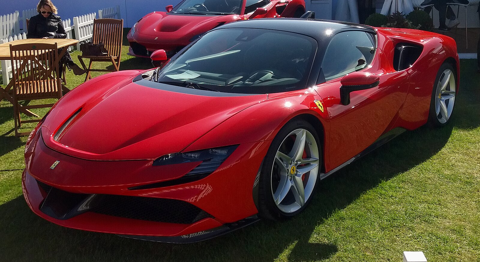 Ferrari sf90 Stradale салон