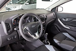 interior del vehiculo