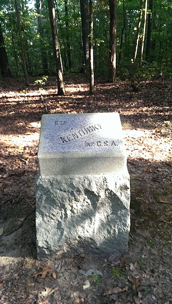 File:5th Kentucky CSA Chickamauga marker.jpg