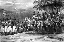 Abbas Mirza in battle.jpg