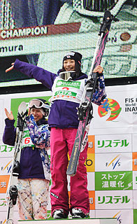 Aiko Uemura Japanese freestyle skier