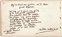 p190 - Arnoldus van der Mast - Poem