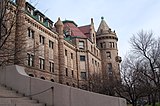 Edificio del Museo Americano di Storia Naturale.  1874-1877.  New York.  Architetti C. Vaux e JR Mold